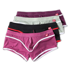 2 Pack Breathable Mesh Lightweight Summer Men's Boxer Briefs