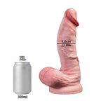 Vivid - Realistic Silicone Dildo with Suction Cup - Long Dildo