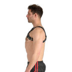 Prowler RED Leather Premium Butch Harness Black
