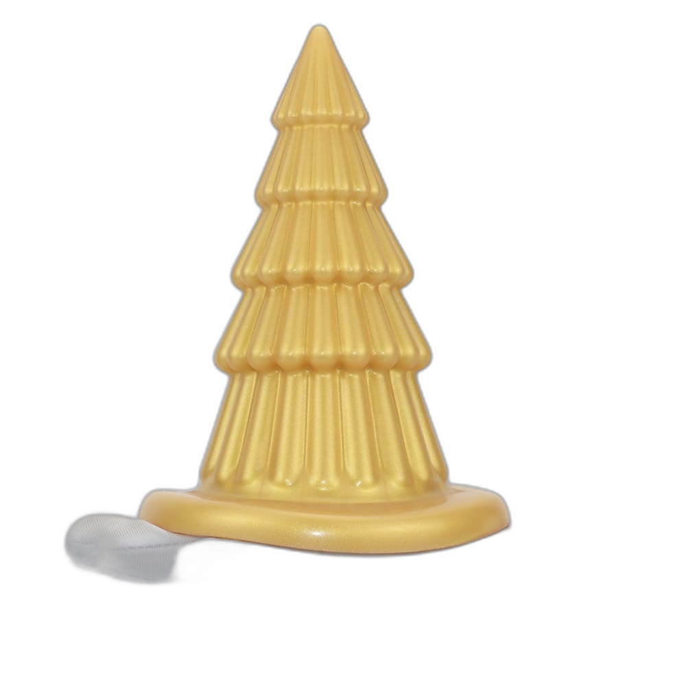 Golden Whirl - Silicone Anal Plug - Anal Sex Toy