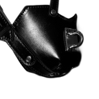 Tumbled Leather Muzzle Harness