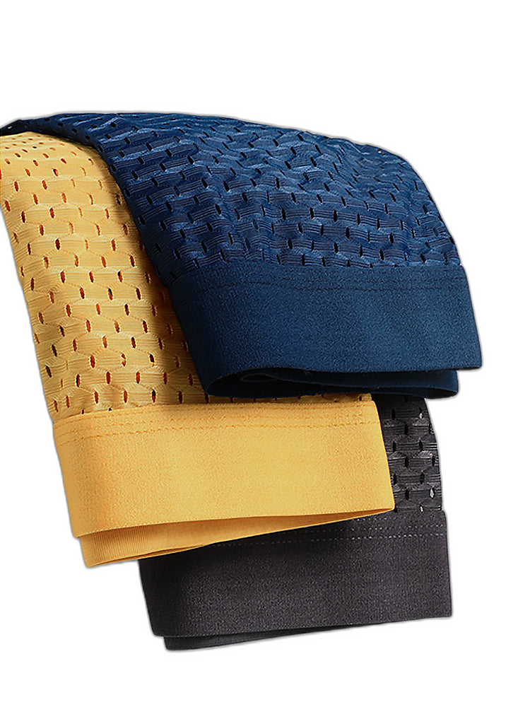 5 Pack Men’s Breathable Briefs In Mesh