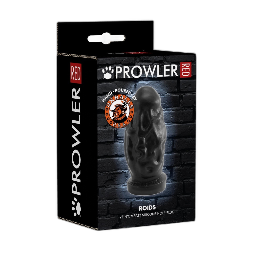 Prowler RED ROIDS Butt Plug Silicone Black