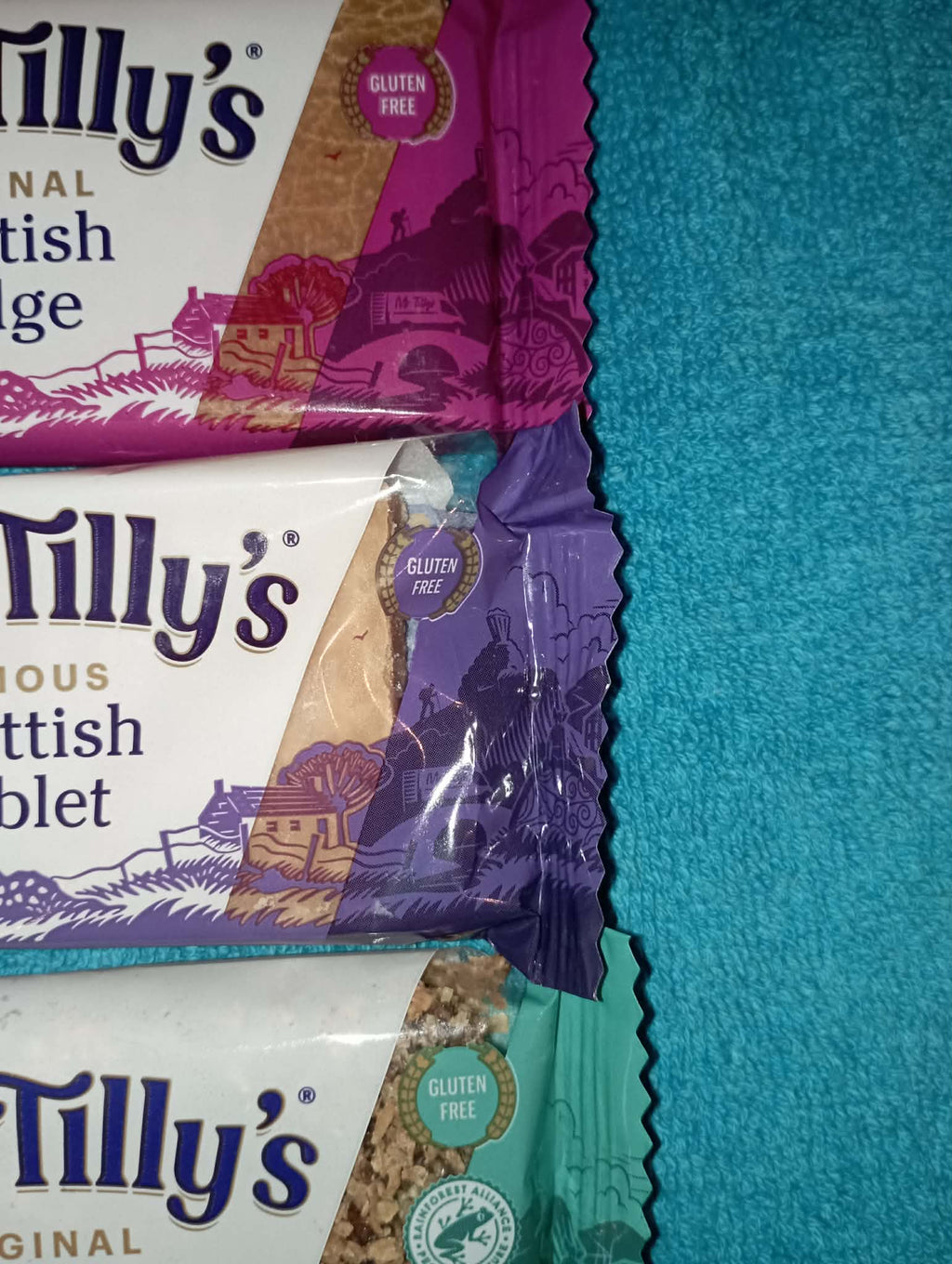 MR TILLY'S SCOTTISH FUDGE, MACAROON & TABLET90g each