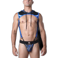 Cell Block 13 Kennel Club Lightning Hoodie Harness | Blue