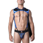Cell Block 13 Kennel Club Lightning Hoodie Harness | Blue