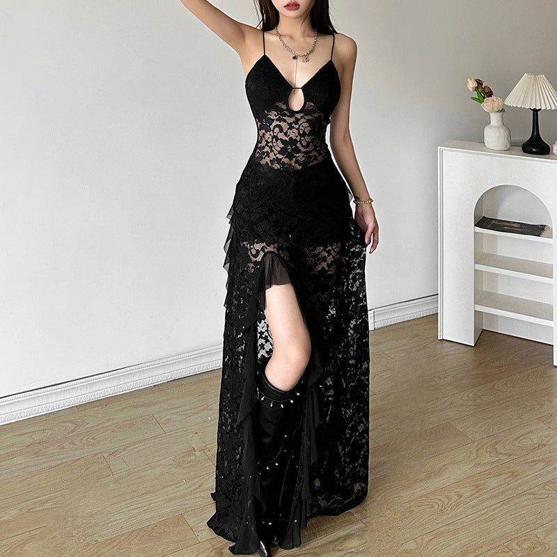 Women's Solid-color Slim-fit Dress