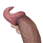 KingCurve - 10.5 Inch Realistic Dual Density Dildo - Curve Dildo