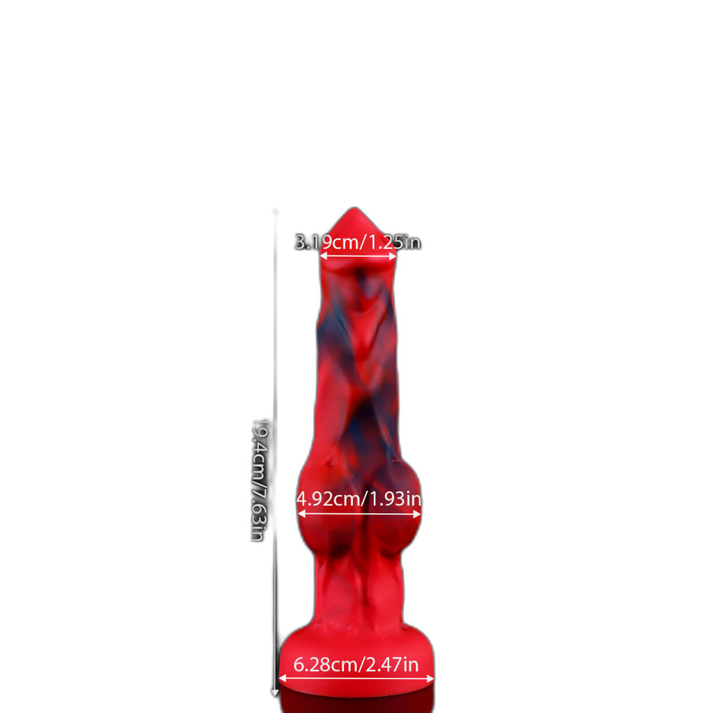 Lukan - Wolf Dildo - Knot Dildo - 5 Sizes