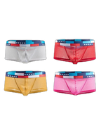 4-pack Low-rise Micro-mesh Boxer Briefs