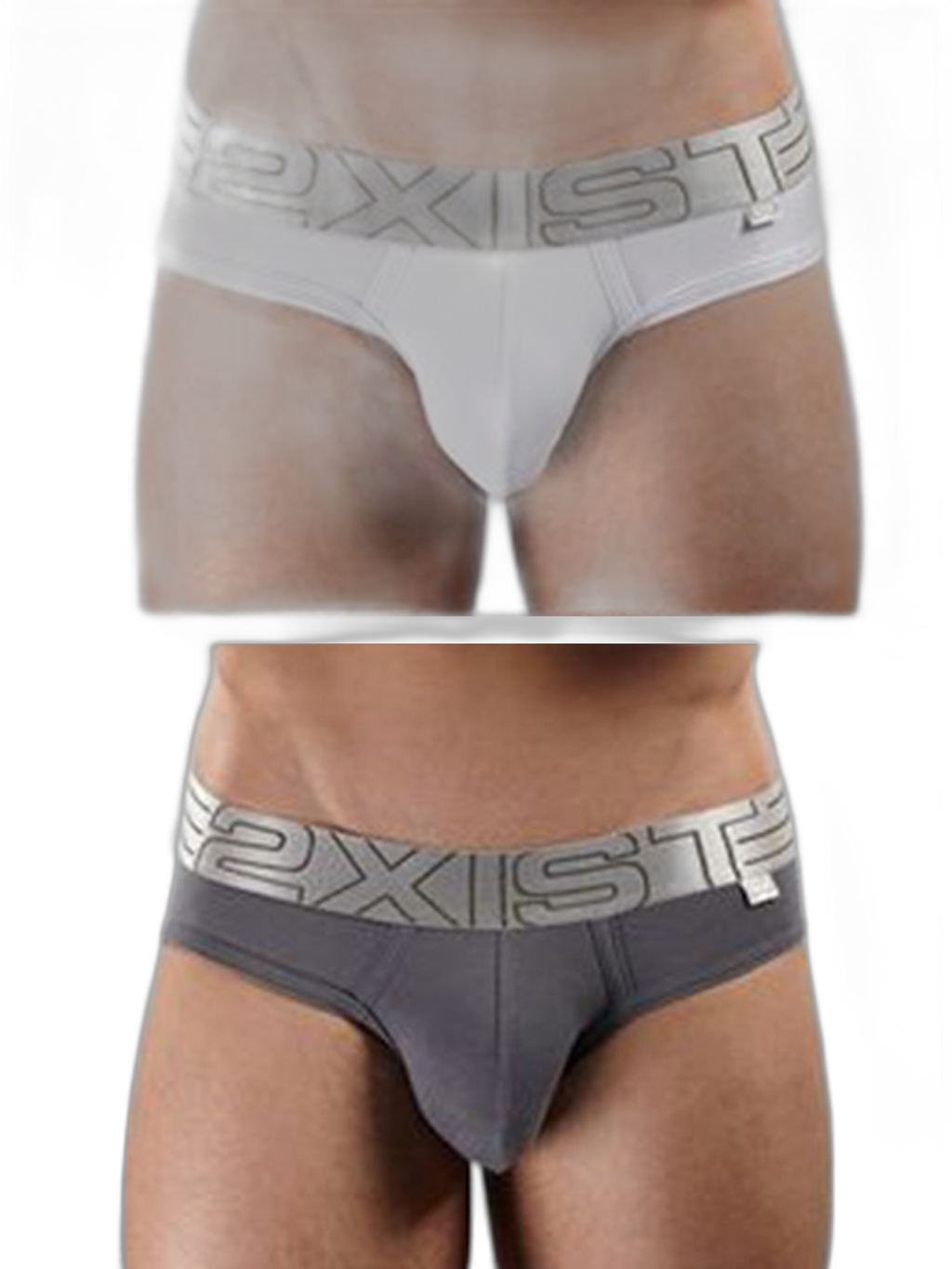 2 Pack Men's Lift No-Show Briefs