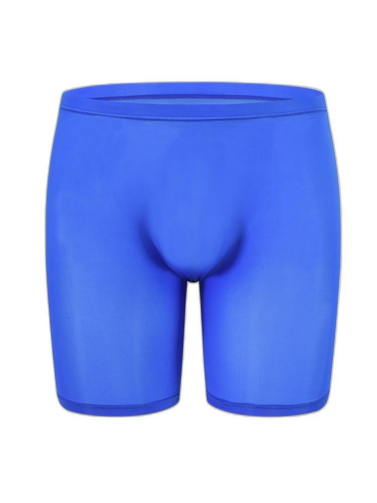 Men's Breathable Silky Seamless Boxer Briefs