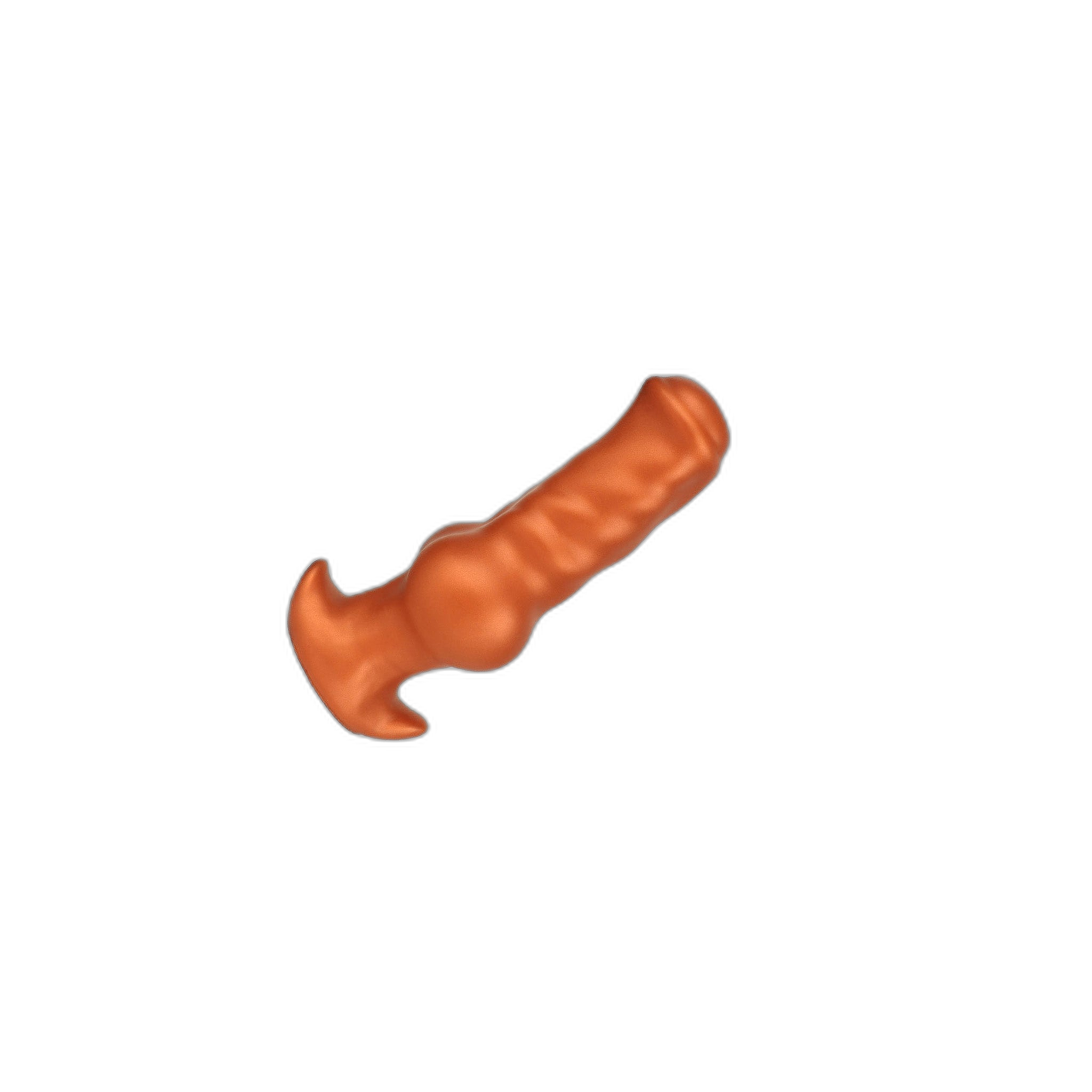 ELITE Liquid Silicone Canine Milker Plug 6.1 Inch Gold
