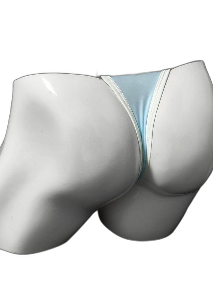 3 Pack Men's Contoured Pouch Ice Silk Thong