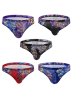 3 Pack Men's Printing U Convex Pouch Pouch Briefs