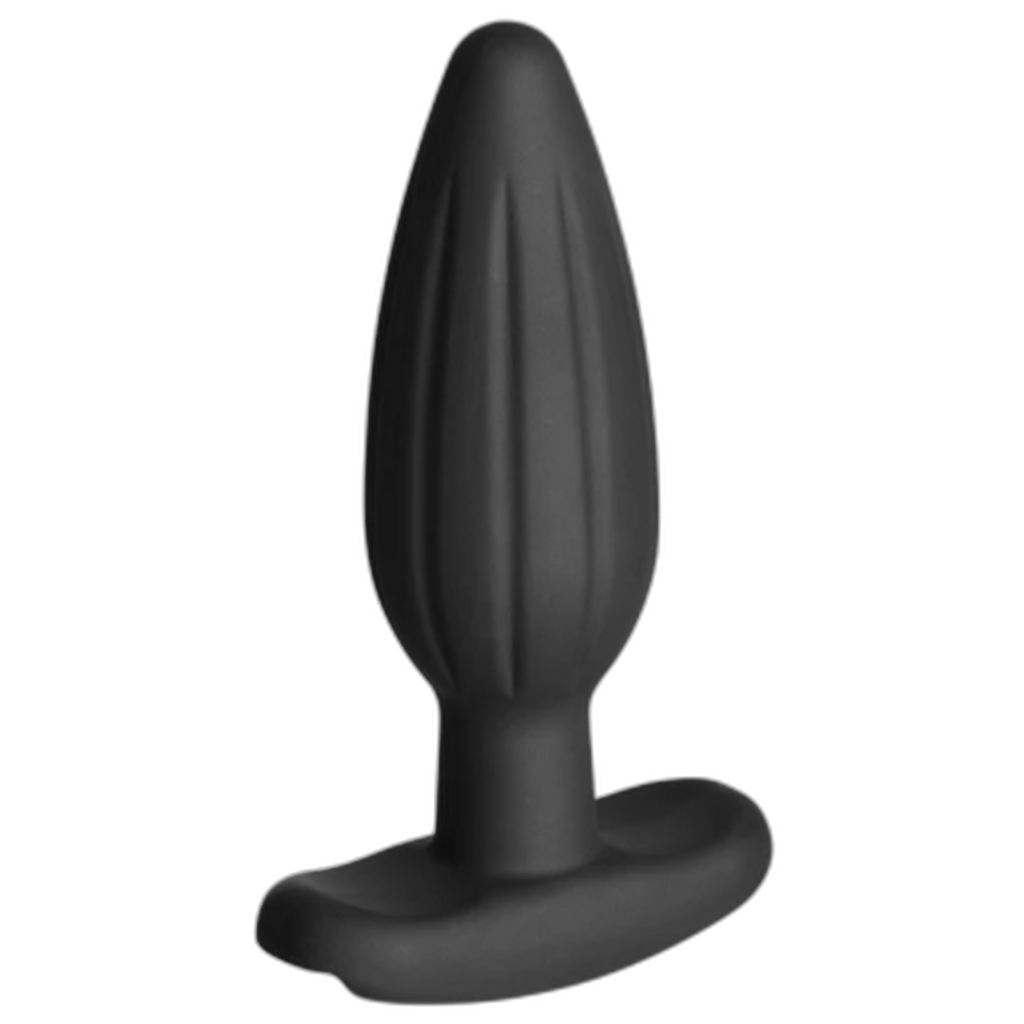 ElectraStim Electro Silicone Noir Rocker Butt Plug - Medium