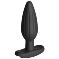 ElectraStim Electro Silicone Noir Rocker Butt Plug - Medium