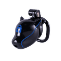 Furjoi Drone Hood Chastity Cage Blue