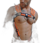 Breedwell Circuit Breaker Body Harness Neon Orange