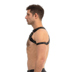 Prowler RED Leather Cross Harness Black Green Small Medium
