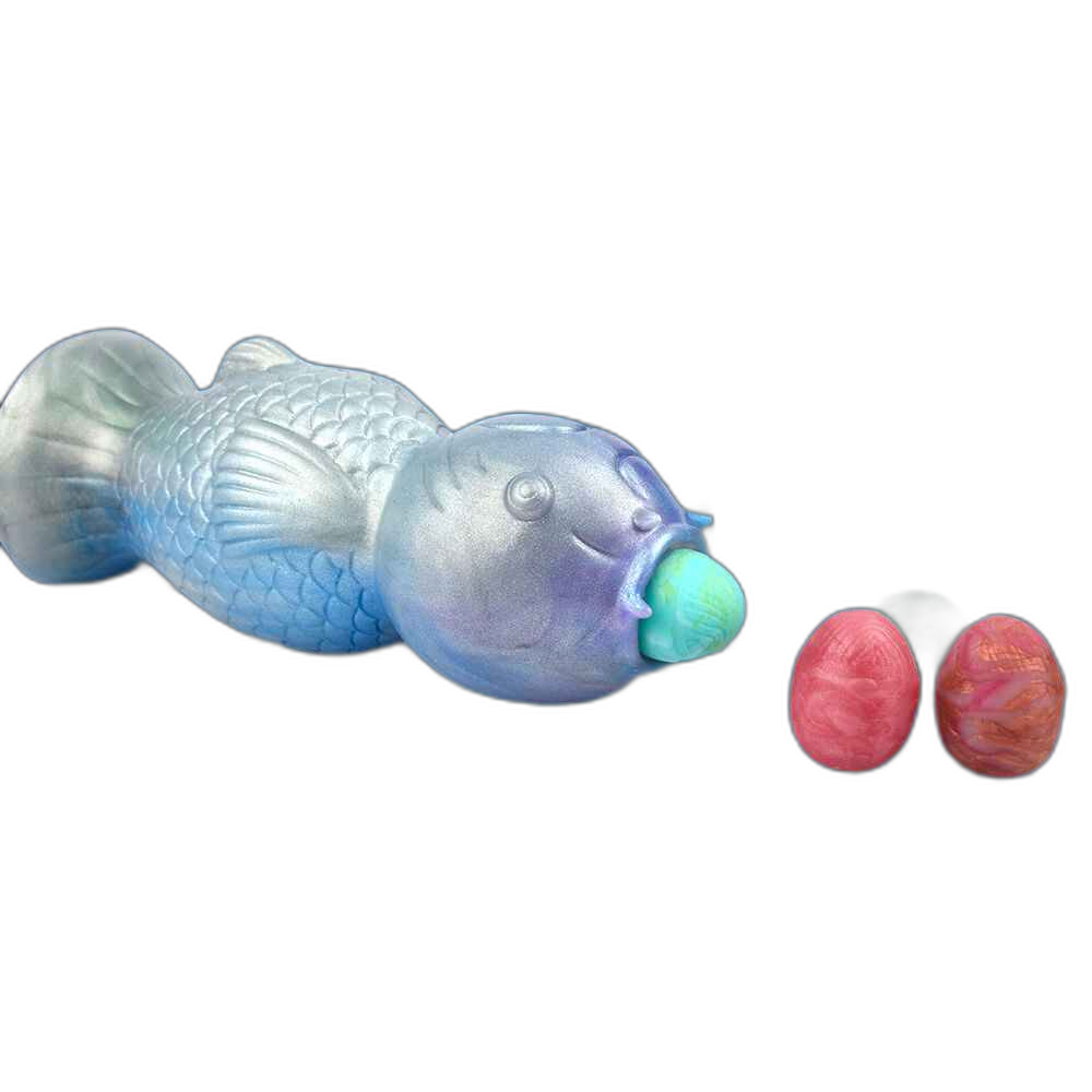 Koi - 8.8 Inch Ovipositor Dildo - Egg Sex Toy - Egg Laying Kink