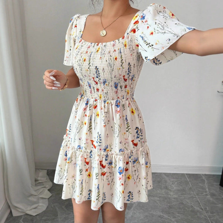 Women's Casual Loose-fit Fashionable Printed Dress