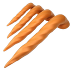 Worm II - Spiral Butt Plug - Long Butt Plug - Huge Anal Dildo