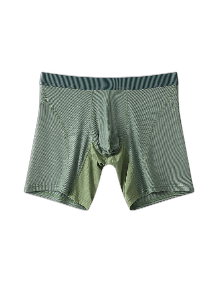 2 Pack Men’s Casual Ice Silk Midway Briefs
