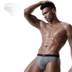 4 Pack Cotton Support U Convex Pouch Briefs