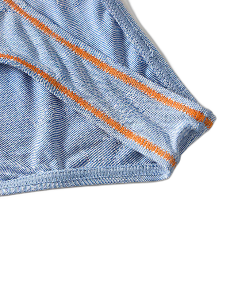 3 Pack Men's Ultra-Soft Stretch Fabric Ice Silk Briefs