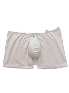 Men's Detachable Pouch Easy-Access Open Fly Modal Split-Crotch Boxers Briefs