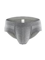 4 Pack Men's Solid Breathable Anti-Pinch Briefs