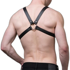 4-Strap Leather Harness
