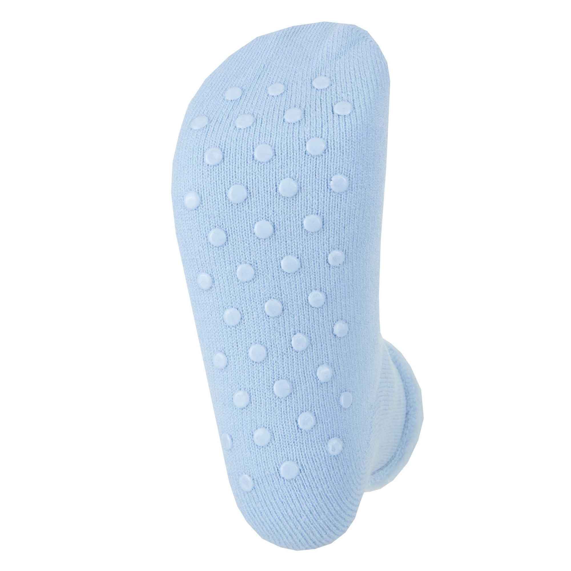 Sock Stack Womens Non Slip Thermal Bed Socks Slipper Socks With Silicone Grips UK Size 4