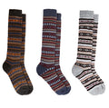 Daisy Dreamer Thermal Womens Wellington Socks 3 Pairs UK 4-7 Reinforced Heel And Toe