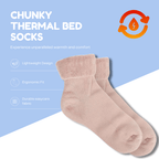 Sock Stack Women's Thermal Bed Socks 3 Pairs Slipper Socks UK Size 4-7 Super Soft