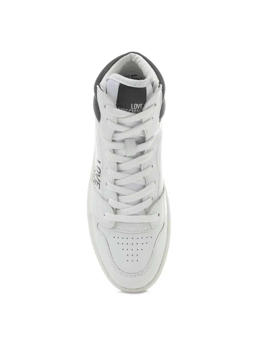 LOVE MOSCHINO Womens Sneakers Size UK 3 EU 36 Trainers Leather