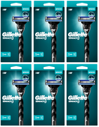 6 x Gillette Mach 3 Razor - EACH