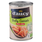 12 x D'Aucy Baby Carrots 400G