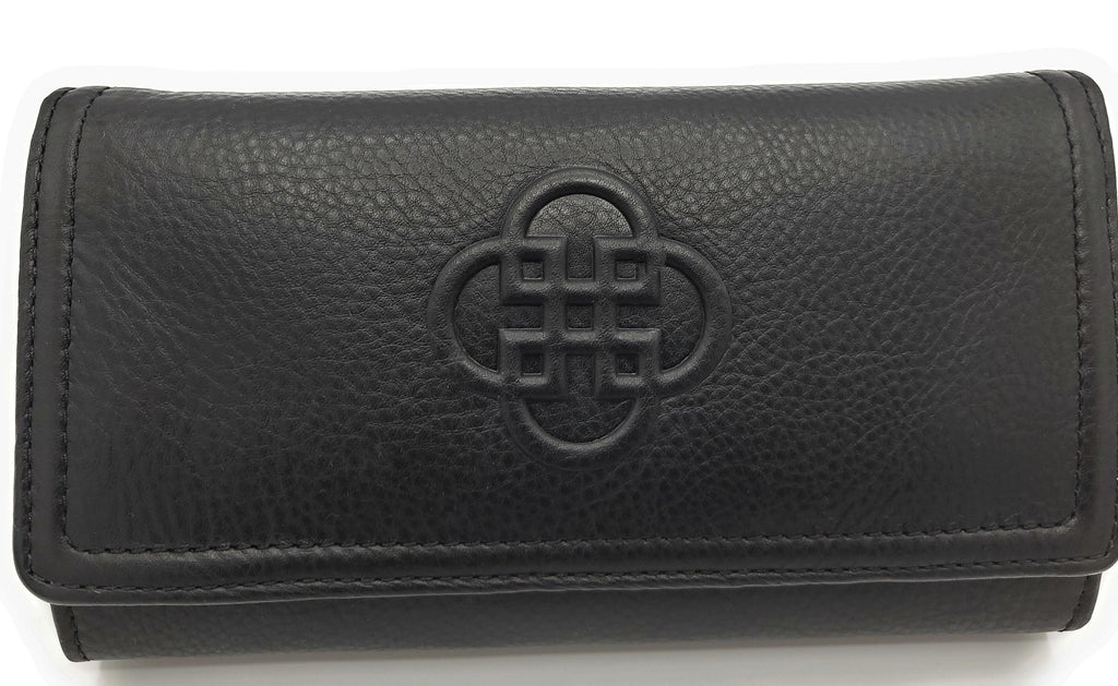 SADDLER BONNIE Real Leather Designer RFID Multi-section Purse  | Gift Boxed