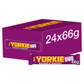 24 x Yorkie Raisin & Biscuit Chocolate Duo Bar 66G
