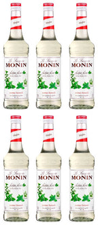 6 x Monin Mojito Mint Syrup 70Cl