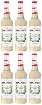 6 x Monin Frosted Mint Syrup 70Cl