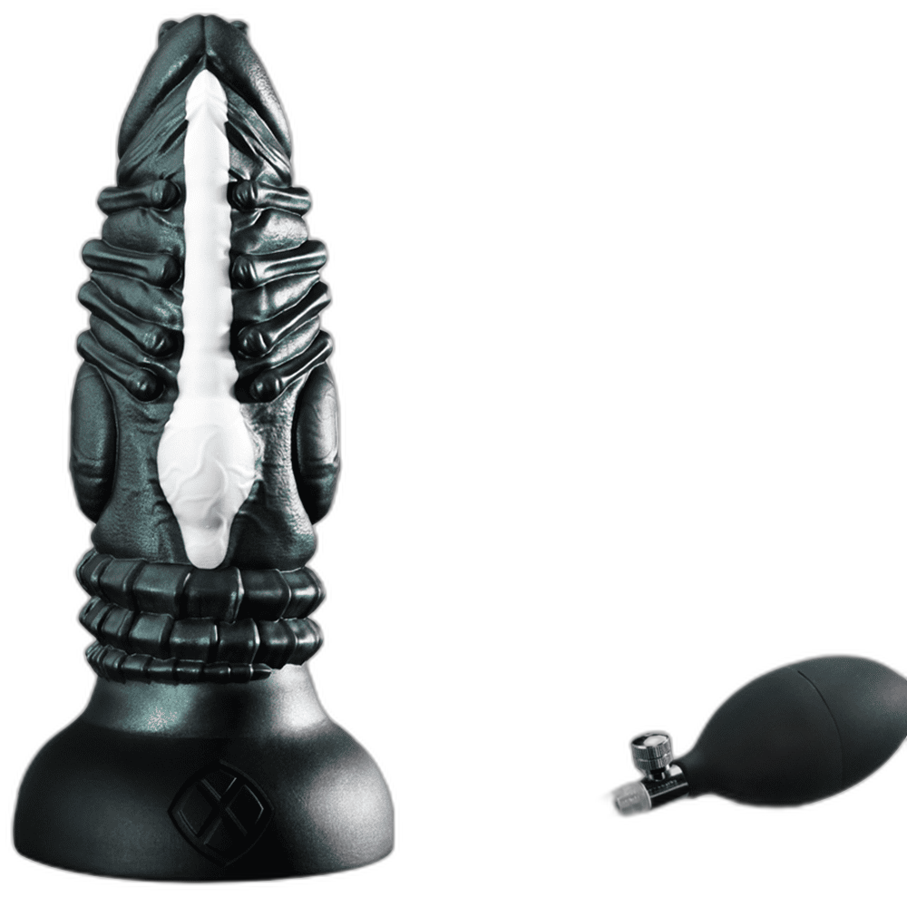 Xomiy Xenobreed - Inflatable Silicone Anal Plug - Alien Butt Plug