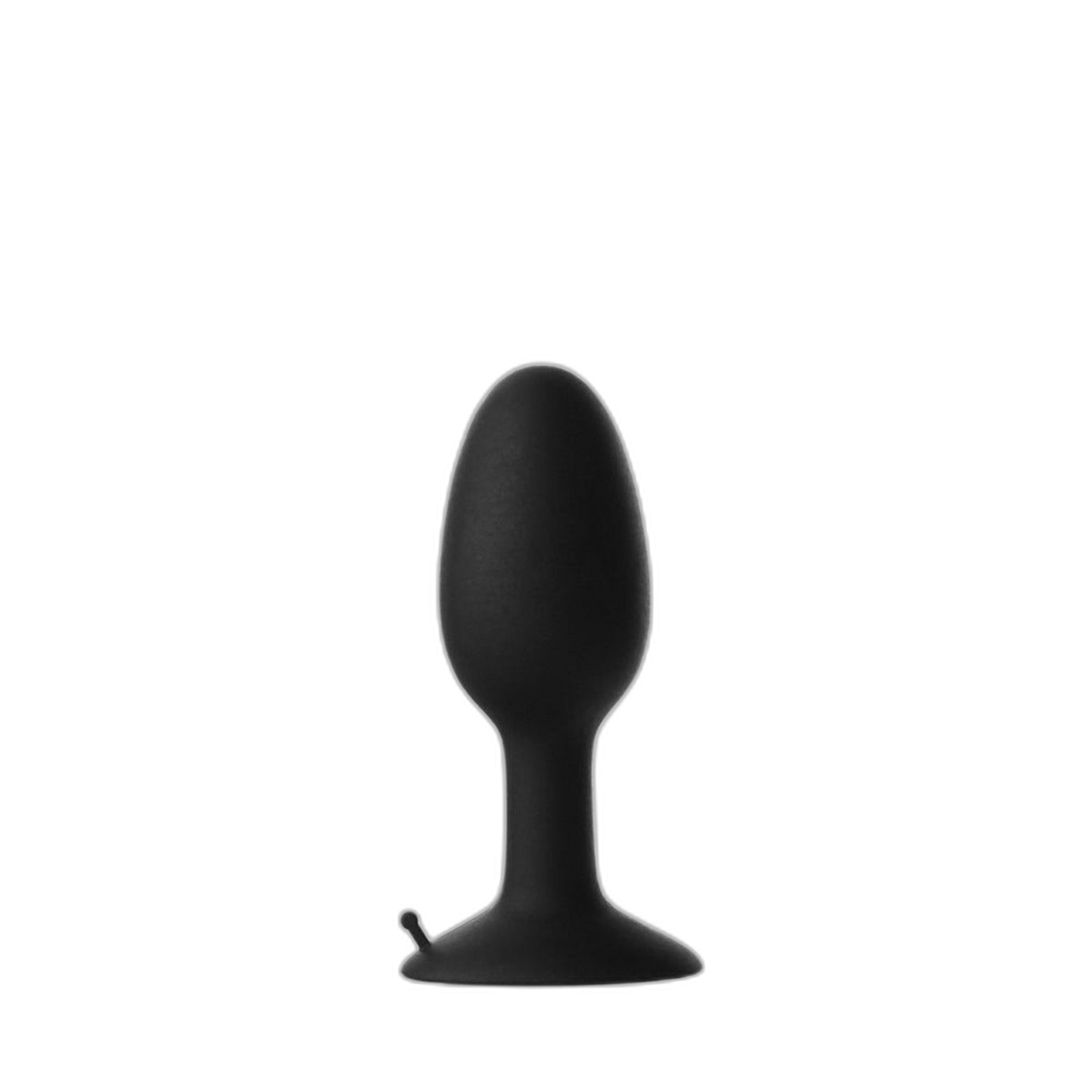 Prowler RED Weighted Butt Plug Black Small