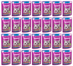 28 x Whiskas Cat 1+ Pouch Tuna & Jelly - 85Gm