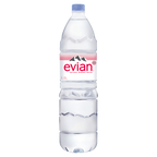 8 x Evian Still Water 1.5Lt