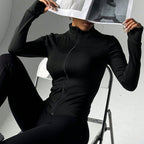 Women's Long-sleeve Yoga Tops And Workout Jackets