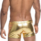 Super Booty Drawstring PU Leather Boxers