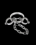 Stainless Steel Neck and Wrist Restraints (Push-Button Lock)